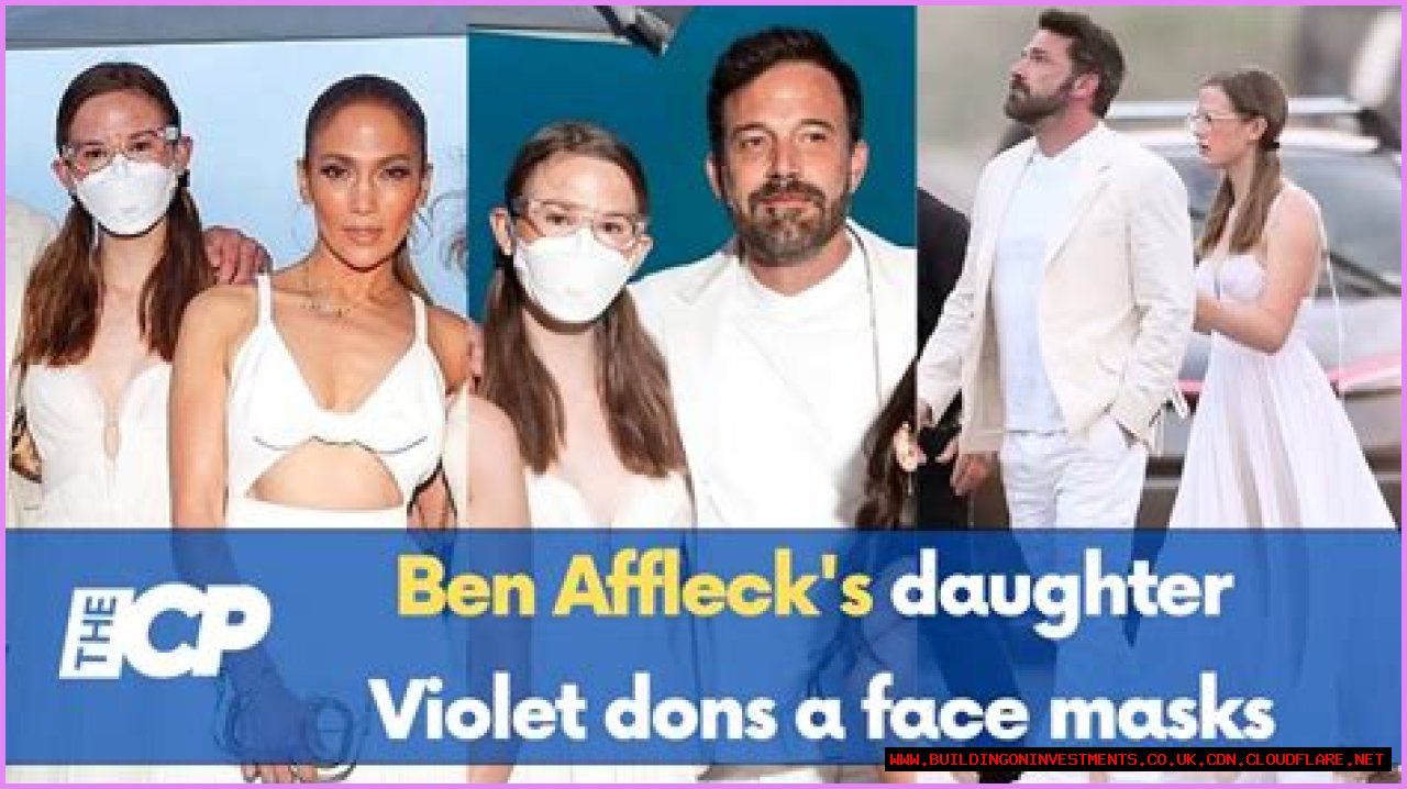 Why Ben Affleck's Daughter Masks Up